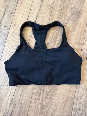 lululemon athletica Black Racerback Sports Bra